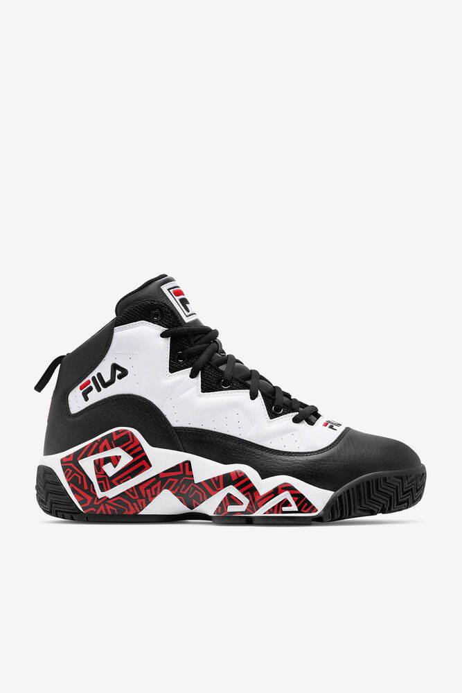 Fila Sneakers Mb Mens Black/White - India FIQ-062735